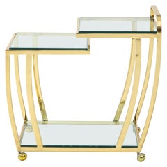 Design Institute of America Style Two Level Bar Cart