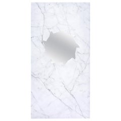 Buzzsaw Monolith Mirror – White