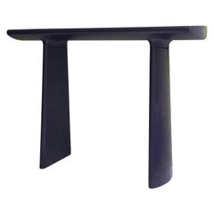 Night Blue Stained Ash Daiku Console 120 by Victoria Magniant
