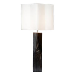 Franck Black Table Lamp by Pierre-Axel Coulibeuf