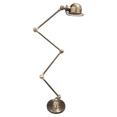 Vintage French Industrial Standard Floor Lamp, Jieldé
