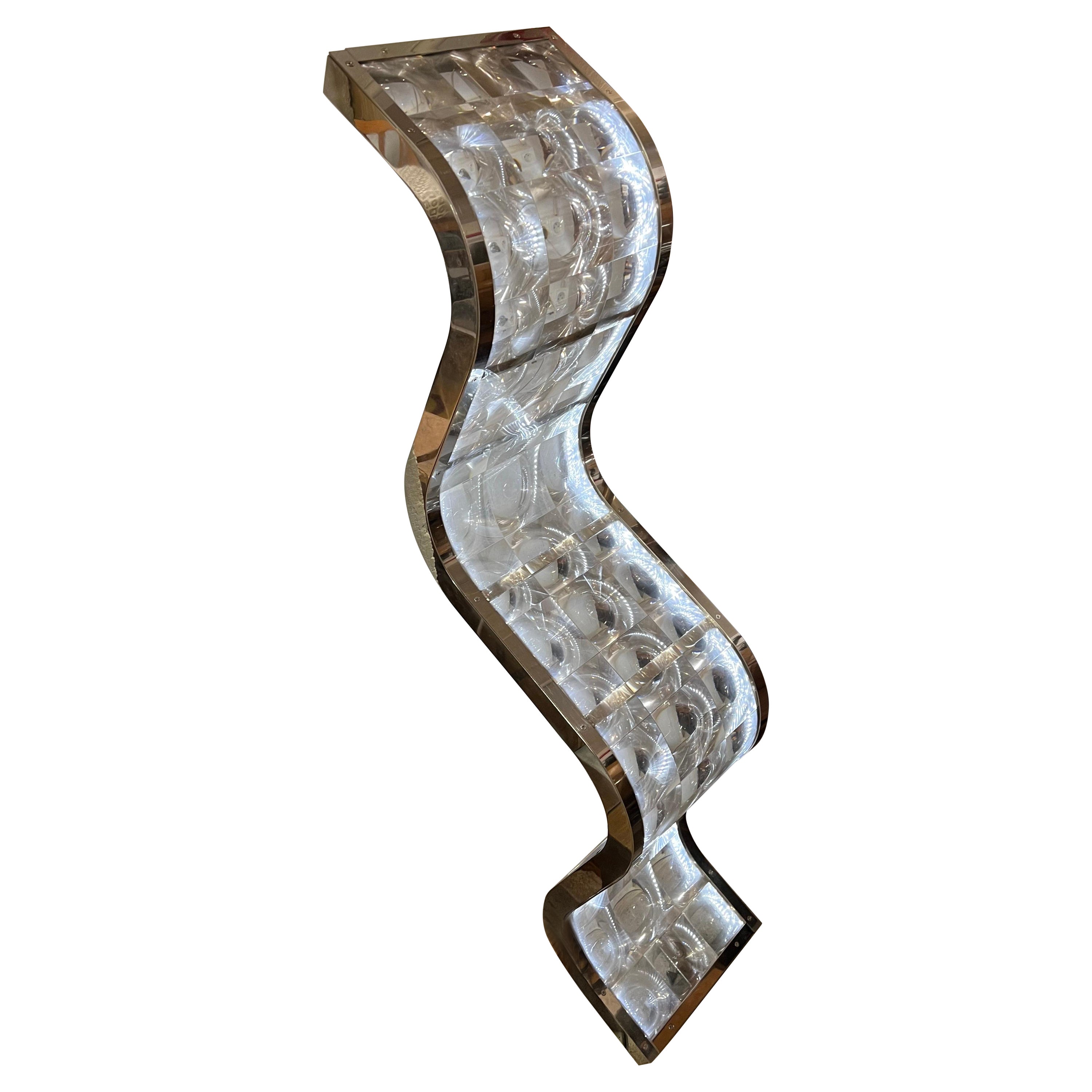 Custom Made Fiberglass Wall Sconce or Floor Lamp For Sale