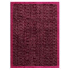Rockstars & Royalty Contemporary Handknotted Wool Rug Rankin Rugs 'Pink'
