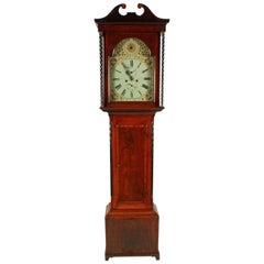 Georgian Mahogany Grandfather Clock, 19th Century