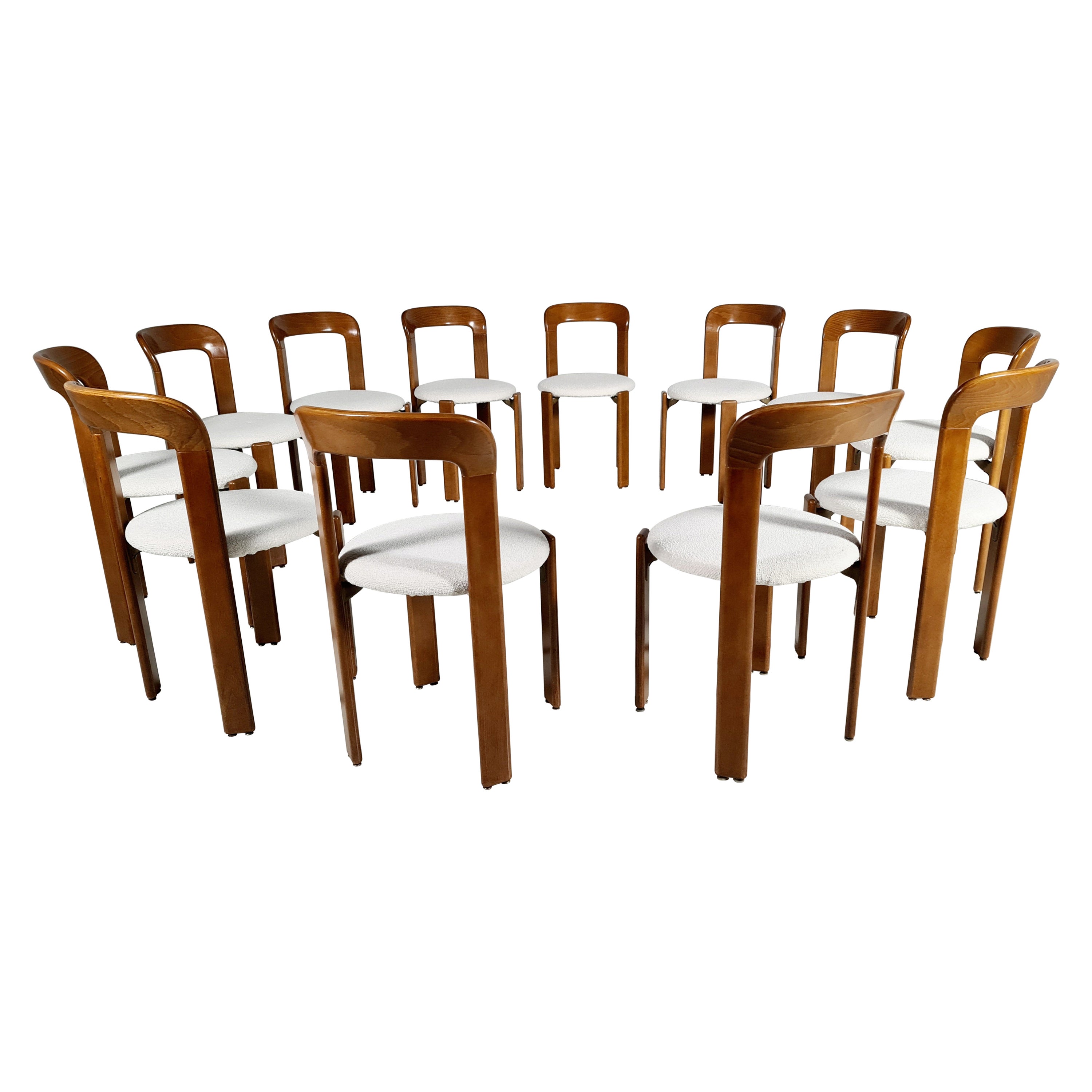 Bruno Rey Dining Chairs for Dietiker, 1970s
