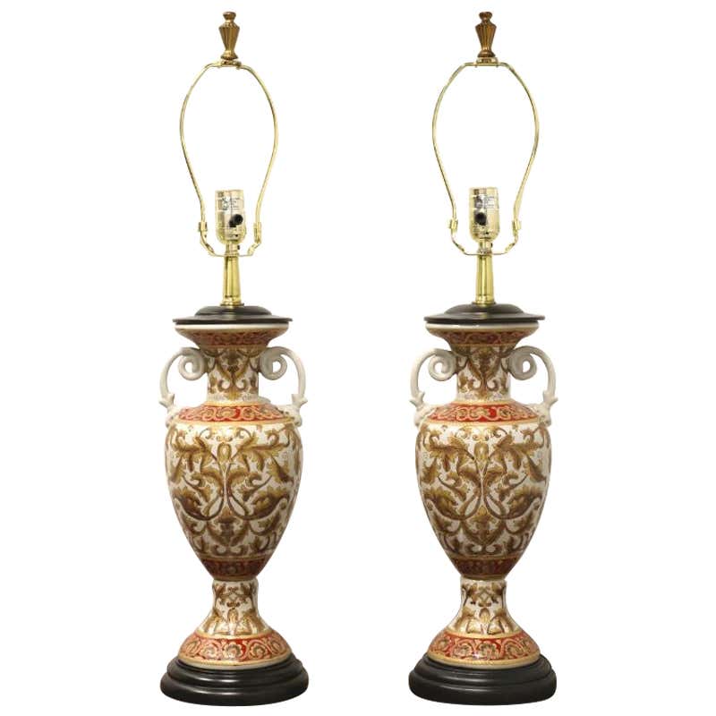 ORIENTAL ACCENT Asian Decorative Table Lamps - Pair For Sale at 1stDibs ...