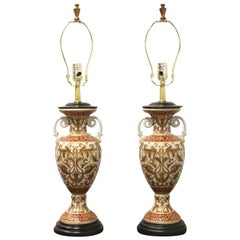 Oriental Accents Asian Decorative Table Lamps - Pair