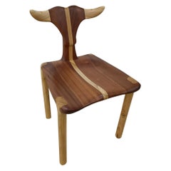 Handcrafted Buffalo Dining Chair in Solid Woods