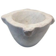 Antique Marble Mortar from 18th Century