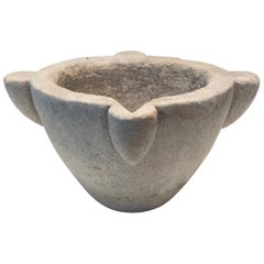 Antique Marble Mortar from 18th Century