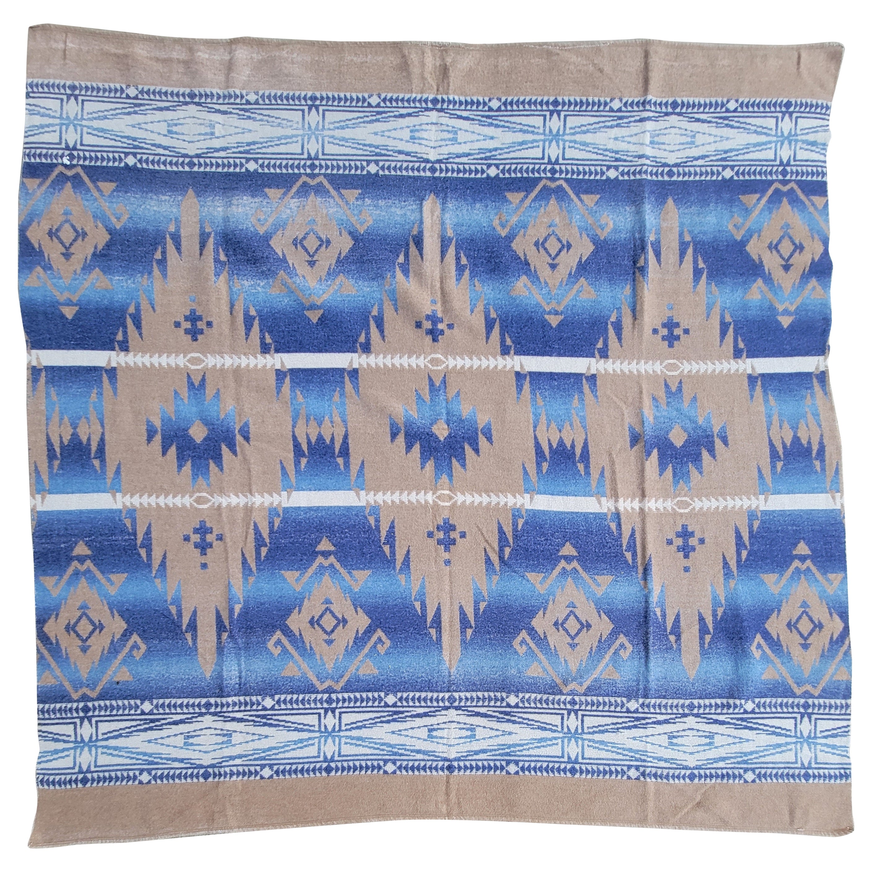 Beacon Blanket with Navajo Design For Sale