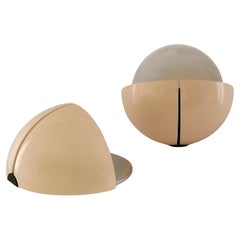 Danilo & Corrado Aroldi Set of Two Spicchio Sconces by Stilnovo 1973 Italy