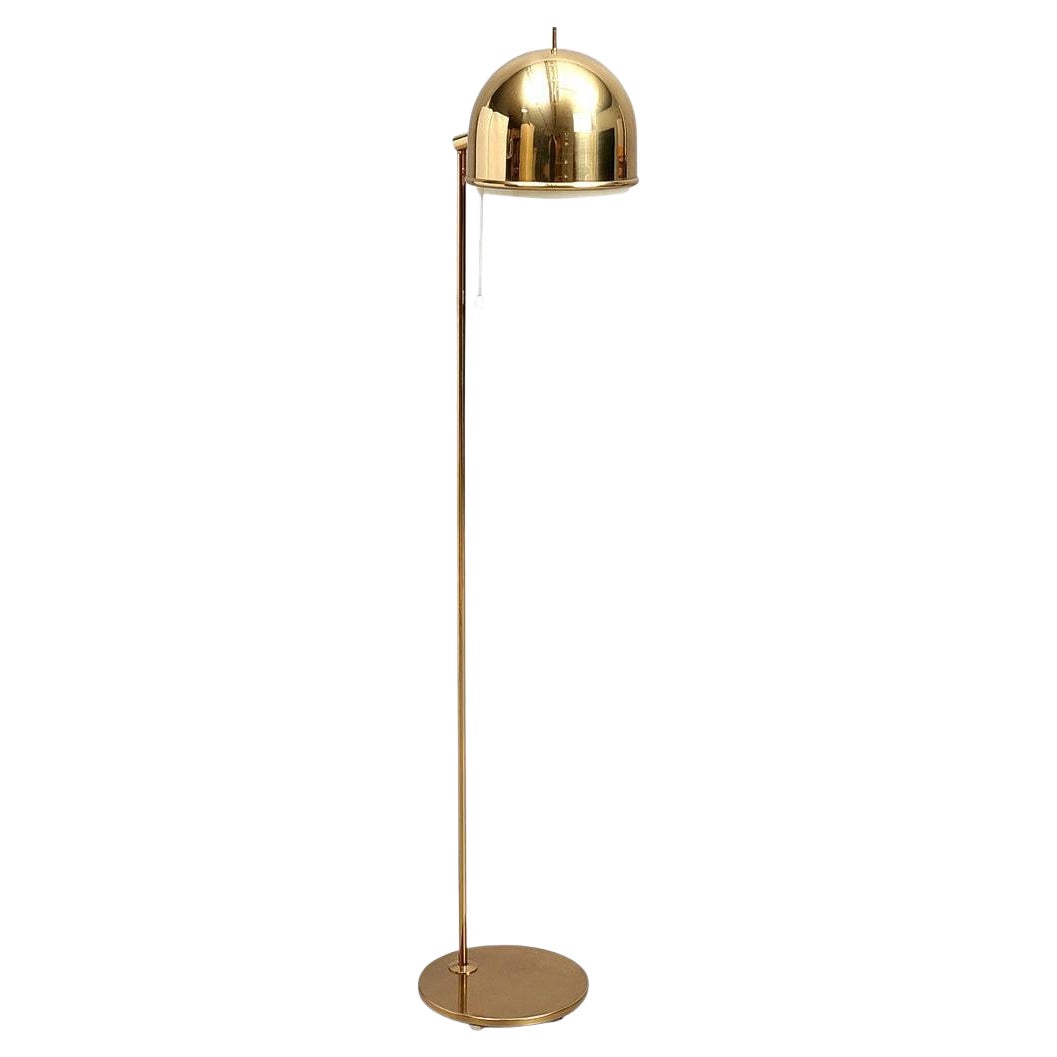 Swedish Modern Eje Ahlgren Brass Floor Lamp by Bergboms, 1960's