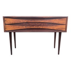 Two Drawer Chest in Rosewood by Niels Clausen for N.C, Mobler