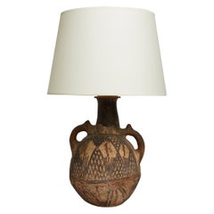 Tribal Terracotta Table Lamp