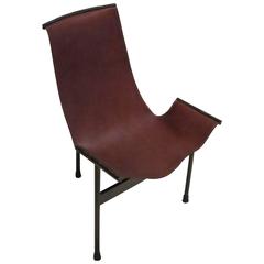 Leather and Iron T Chair, Contemporary, Spain 2