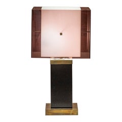 Table Lamp Signed Romeo Rega