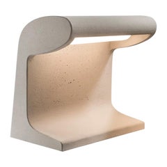 Lámpara de pie de exterior 'Borne Béton Grande' de Le Corbusier para Nemo