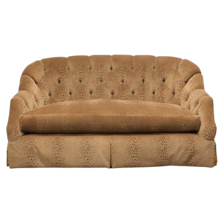 MARGE CARSON Transitional 74" Button Tufted Sofa