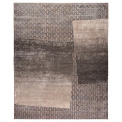 Miscella Hand Knotted Contemporary Rug, Urbane II Collection by Hands