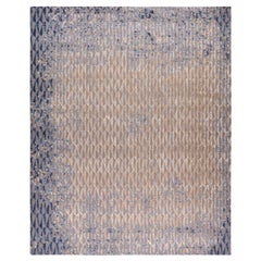 Triune Hand Knotted Contemporary Rug, Urbane II Collection by Hands