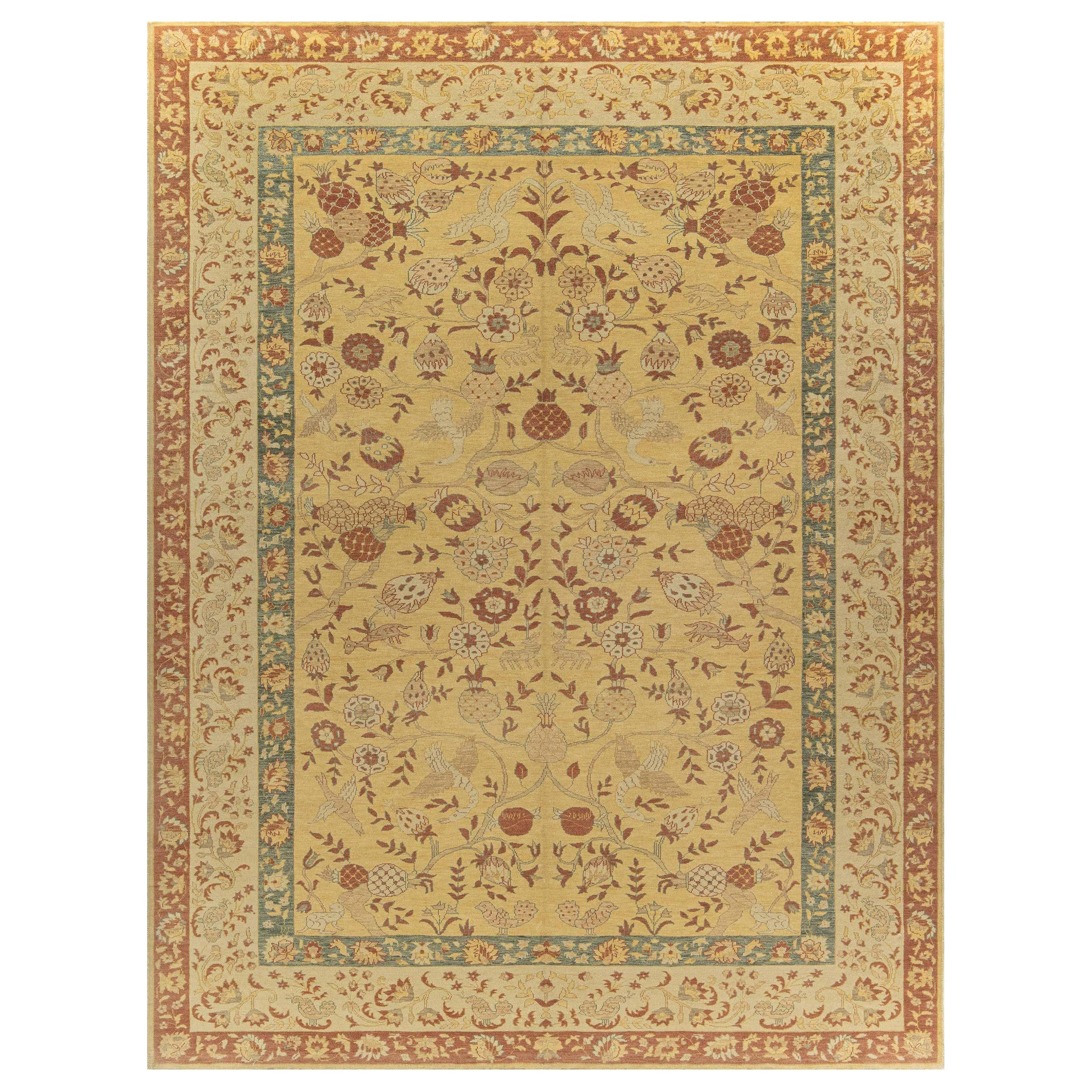 Traditional Inspired Oriental Rug by Doris Leslie Blau For Sale