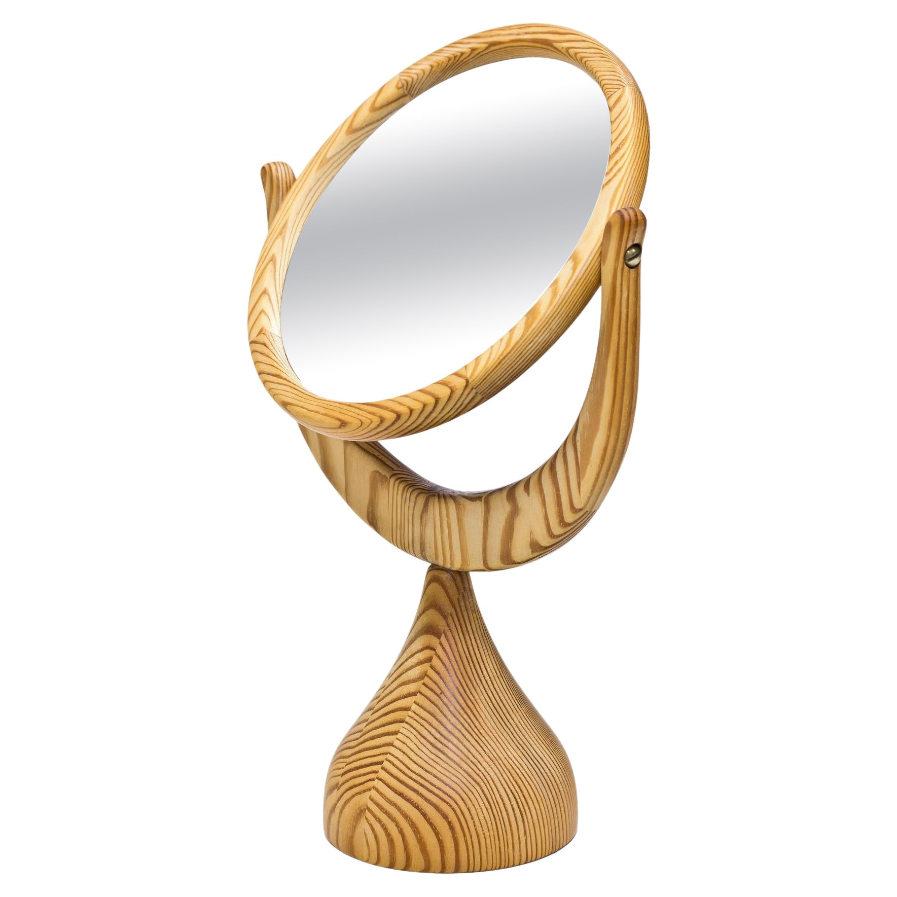 "Industrial Chic" Iron Table Mirror at 1stDibs