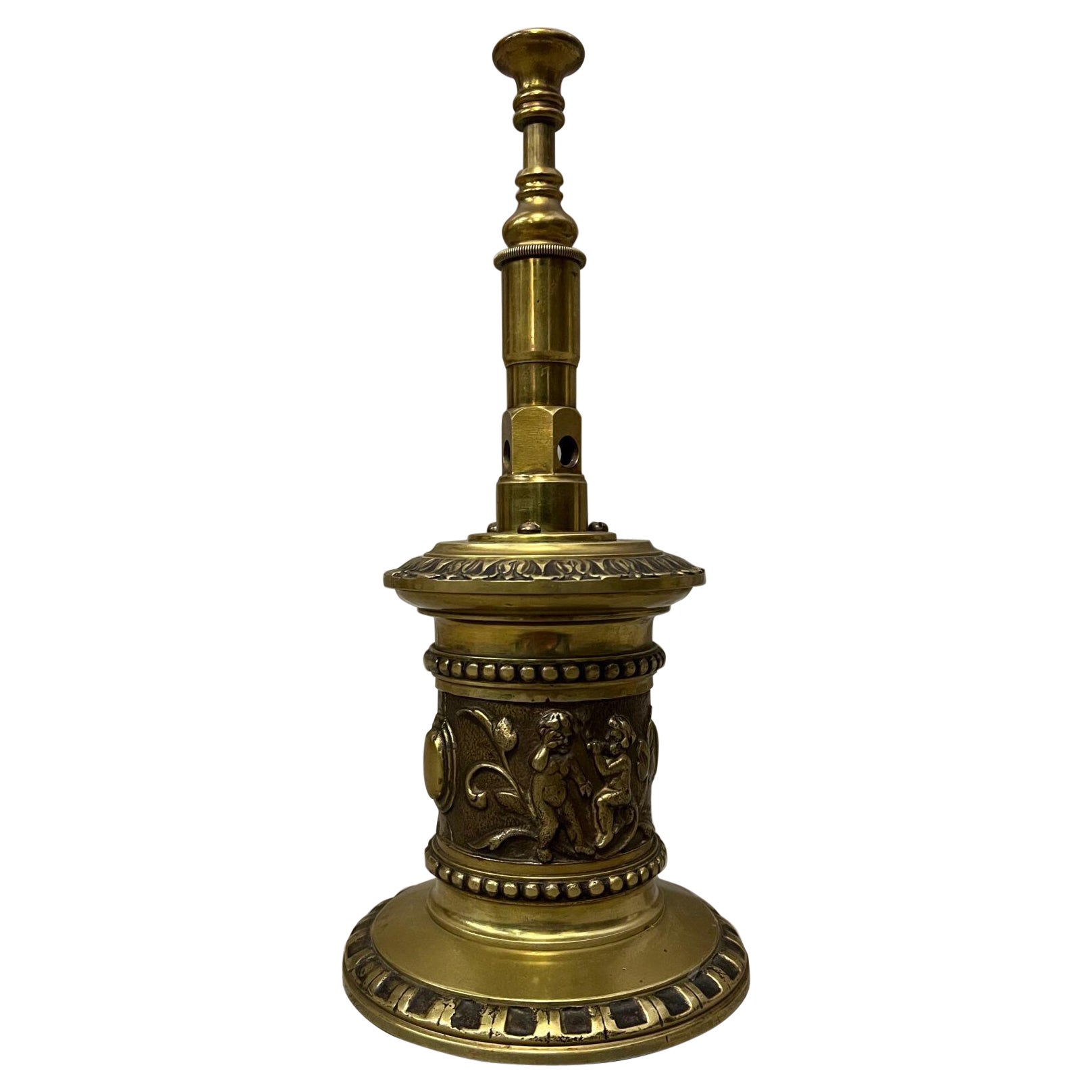 Antique Bronze/Brass Cigar Cutter Tabletop, Counter