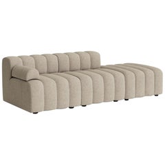'Studio' Sofa by Norr11, Modular Sofa, Setup 1, Grey