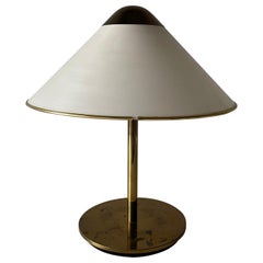 Mid-Century Modern Plexiglass and Brass Luxurious Table Lamp, 1950s, Germany