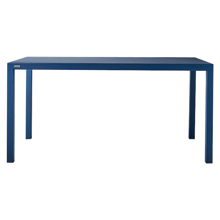 Blue Powder Coated Steel Desk For Sale at 1stDibs