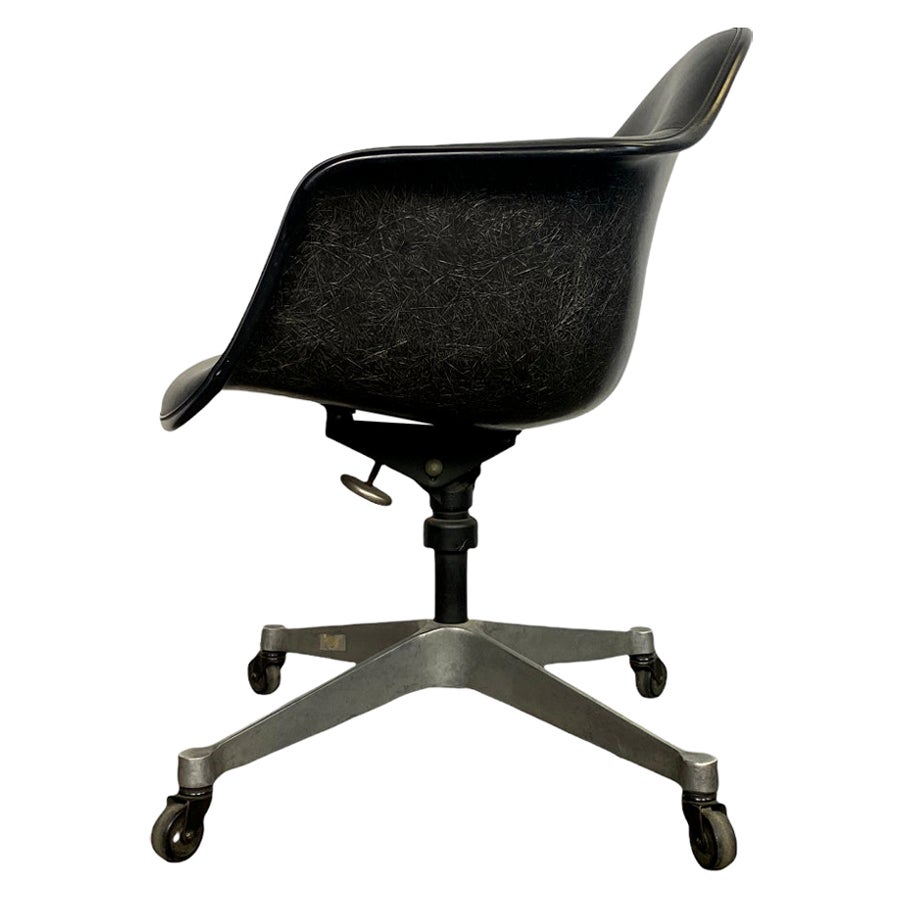 Chaise de bureau/de bureau pivotante à bascule Eames modèle DAT-1 d'Herman Miller