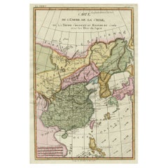 Decorative Map of the Empire of China, Korea, Japan, Taiwan, Lucon, Macau, 1780