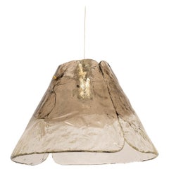 Murano Pendant Light Designed by Carlo Nason for Mazzega, 1970s
