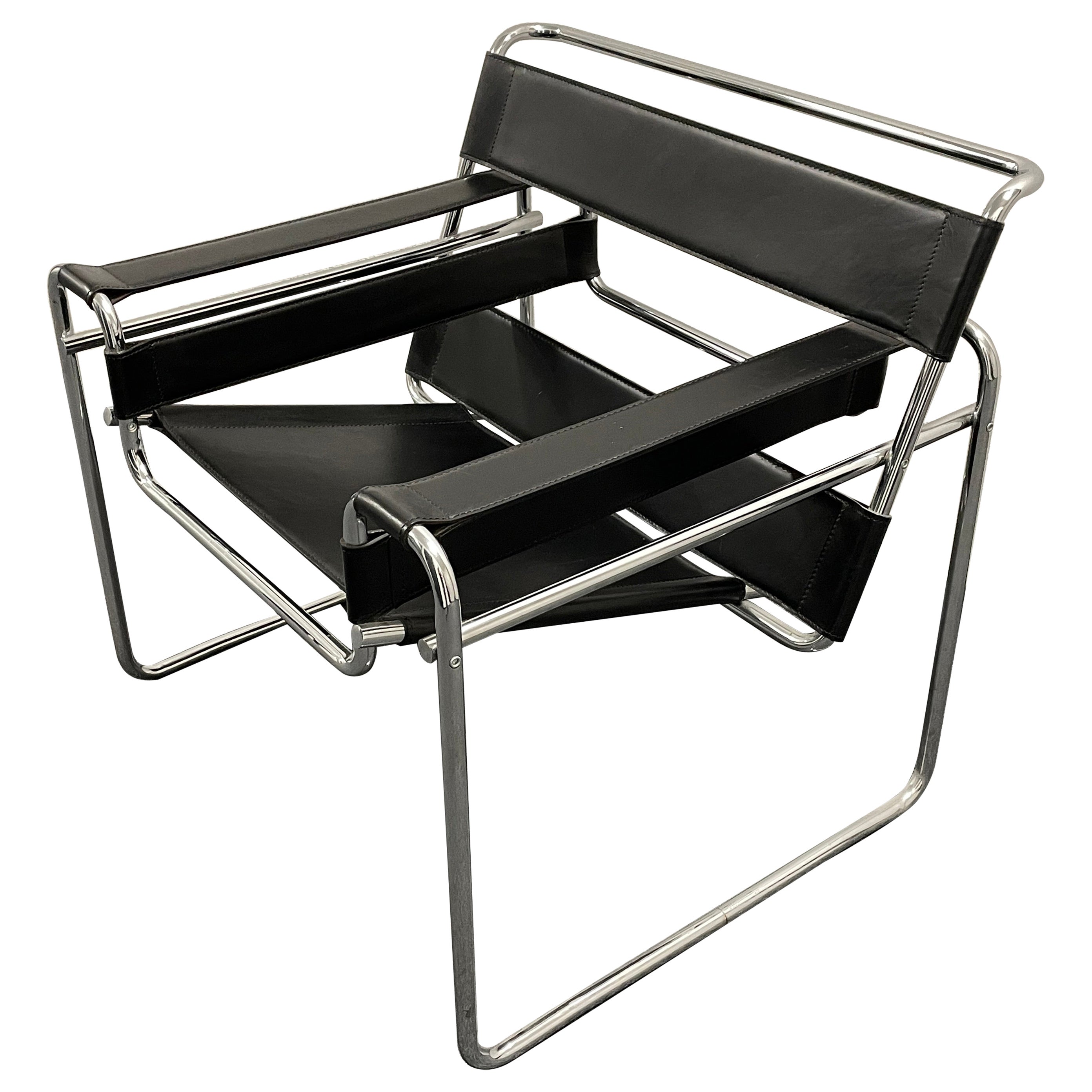 Marcel Breuer, Pair of 'Wassily' B3 Club Chairs, Standard Möbel Lengyel ...