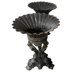 Pair of Bronze Planters from France