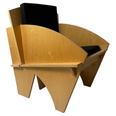 Postmodern Plywood Puzzle Chair