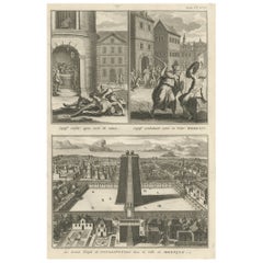 The Great Temple of Vitsliputsli in Mexico City and a Few Murder Scenes, 1722