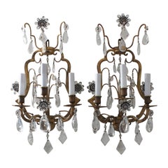 Vintage Pair of Louis XV Style Sconces