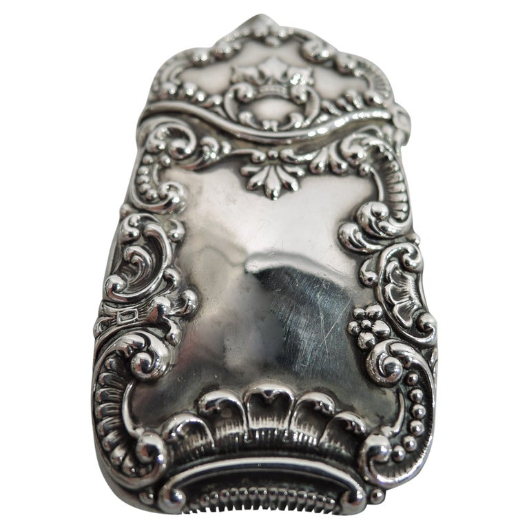 Antique American Victorian Sterling Silver Vesta Match Case For Sale at ...