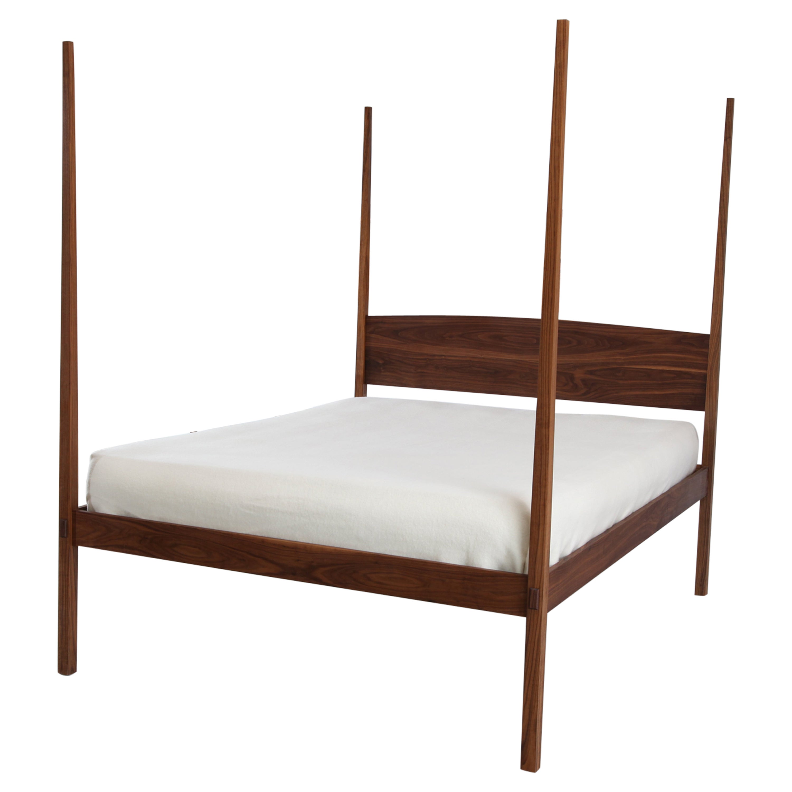 Four Poster Contemporary Pencil Post Bed by Boyd & Allister For Sale