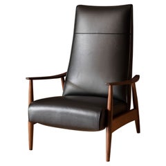 Mid Century Modern Milo Baughman Recliner Lounge Chair