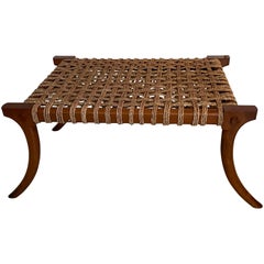 Rose Tarlow Rope and Wood Bench