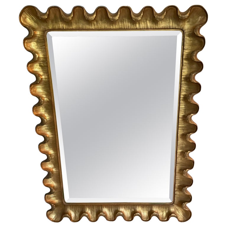 Carvers Guild Gold Wave Mirror at 1stDibs carvers guild mirror, guild