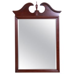 Georgian Carved Mahogany Framed Wall Mirror