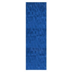 Bold Spliced Angles Customizable Fragment Runner in Sapphire Medium