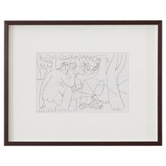Pablo Picasso Carnet de Californie 02, France, 1955