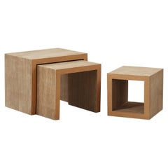 Frank Gehry Easy Edges Nesting Tables, USA, Designed 1972