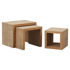 Frank Gehry Easy Edges Nesting Tables, USA, entworfen 1972