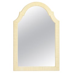 Elegant Mirror in Tessellated Bone, 1970s